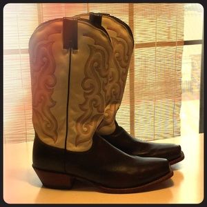 Size 12 Cowgirl Boots Genuine Leather
